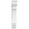 Ekena Millwork Standard Imperial Architectural Grade PVC Bracket With Traditional Ends, 3"W x 14"D x 18"H BKTP03X14X18IMP01 - alternate 2